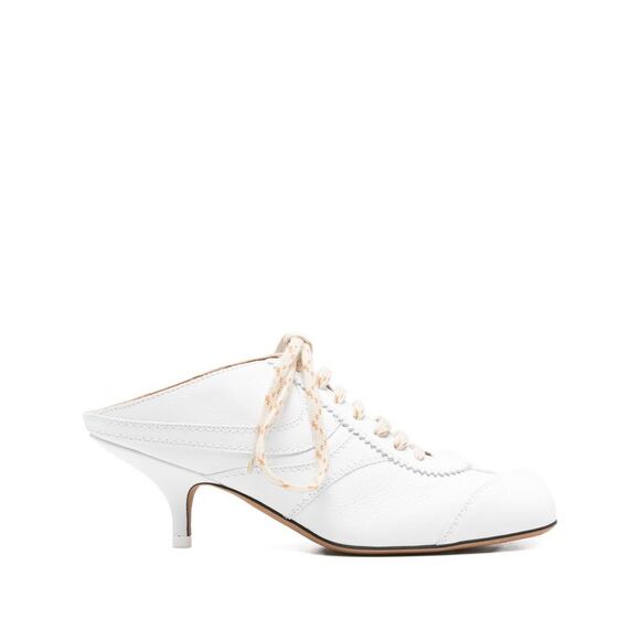 DRIES VAN NOTEN Shoes - Dries Van Noten Women Leather Heel Sneakers